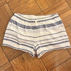 Ralph Lauren Polo White and Blue Shorts